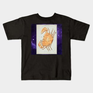 Cancer Astrology Kids T-Shirt